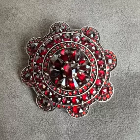 Bohemian Garnet Pin/Pendant