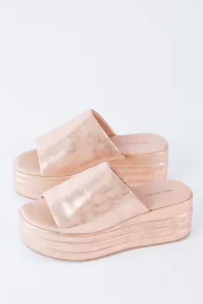 Harbor Platform Sandal, Rose Gold | Free People