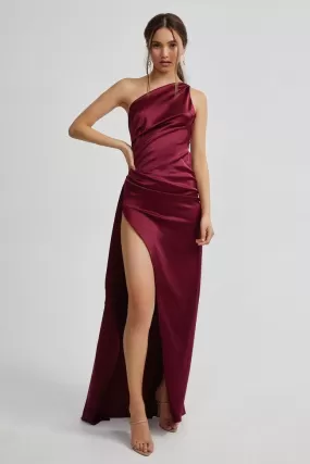 Samira Dress - Burgundy